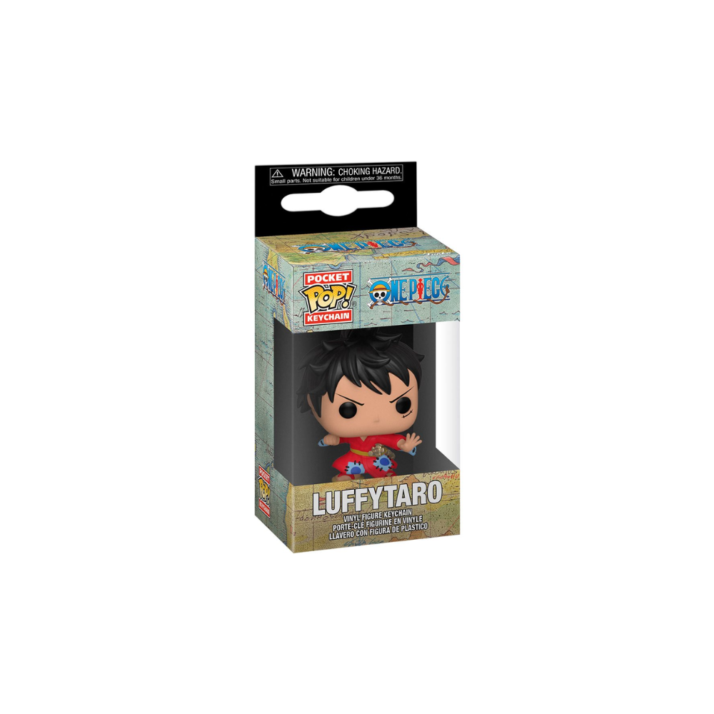 One Piece Luffy in Kimono Pocket Pop! Key Chain