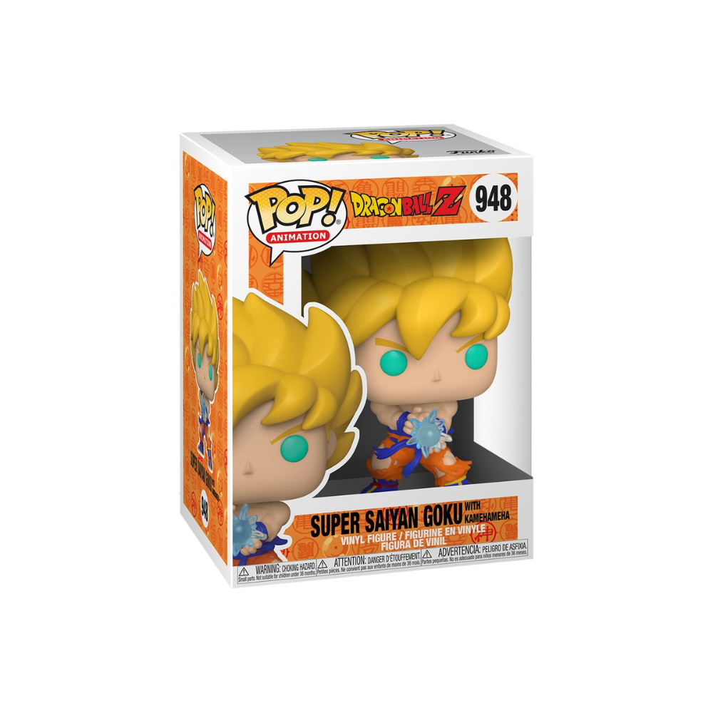 Dragon Ball Z SS Goku with Kamehameha Wave Pop! Vinyl Figure