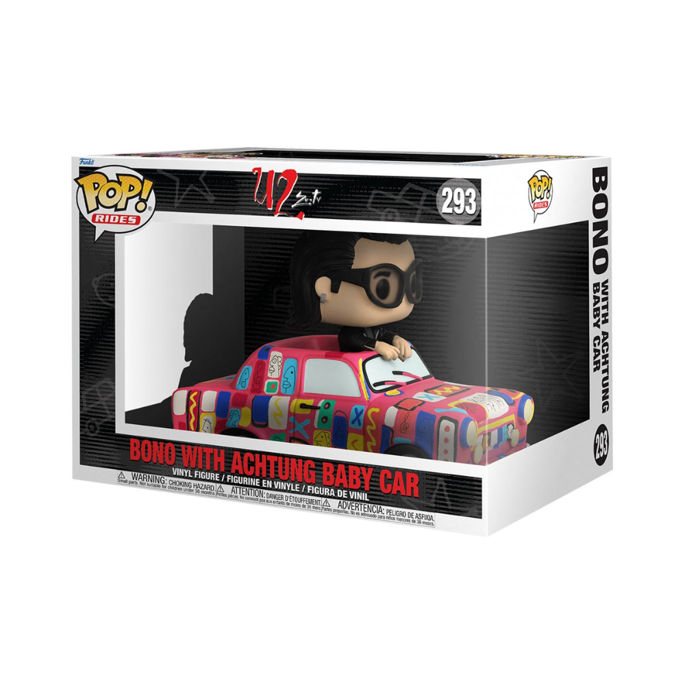 U2 Zoo TV Bono with Achtung Baby Car Super Deluxe Pop! Ride