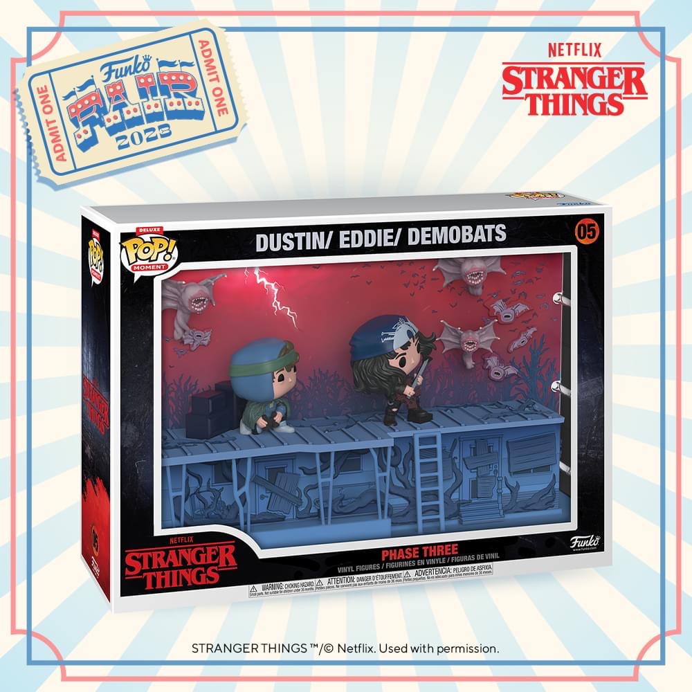 Stranger Things Season 4 CHAR25 Deluxe Pop! Vinyl Moment