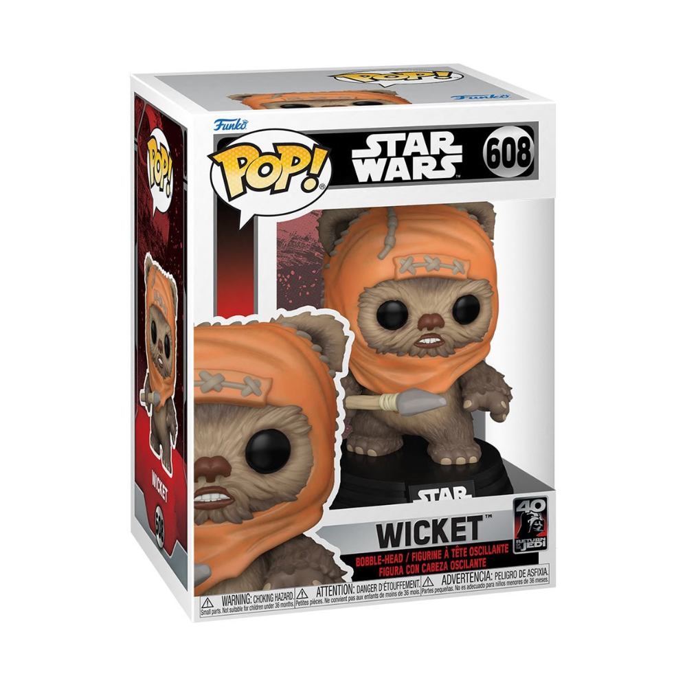 Star Wars: RotJ 40th Anni. Wicket Pop! Vinyl Figure
