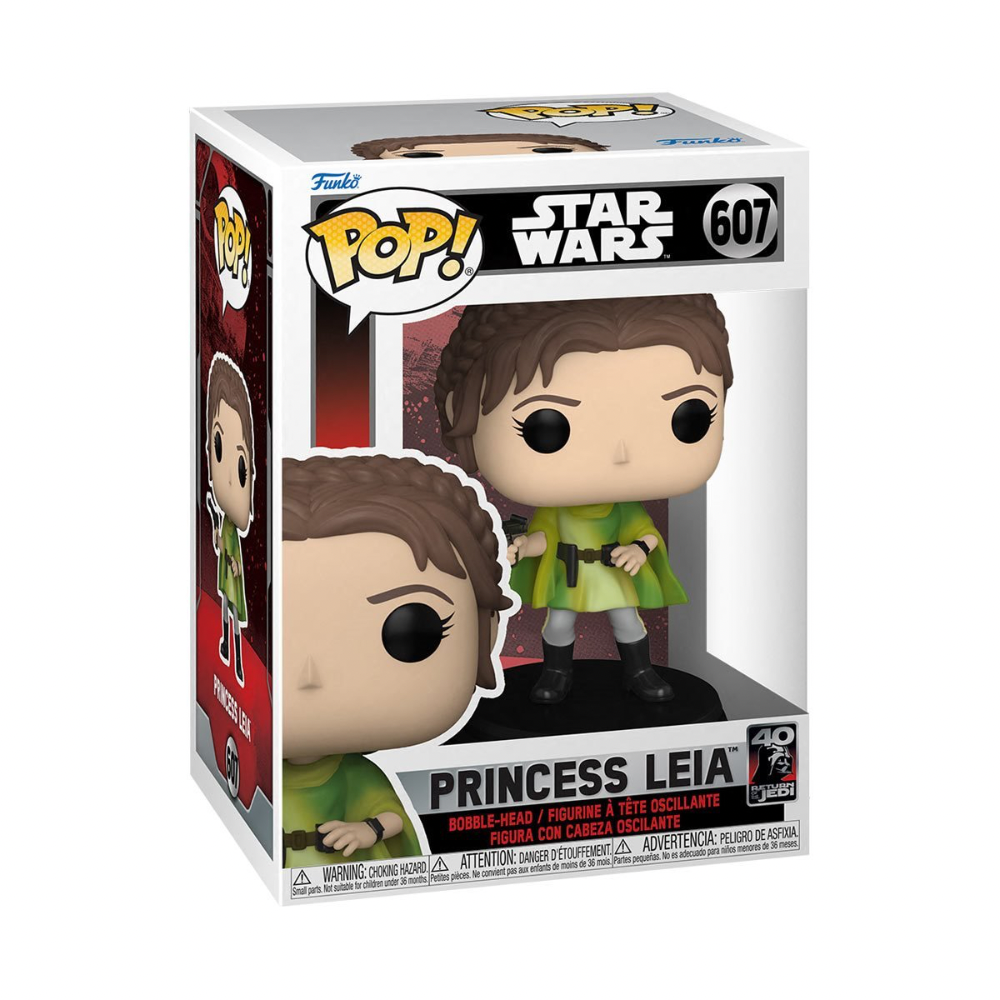 Star Wars: RotJ 40th Anni. Leia (Endor) Pop! Vinyl Figure
