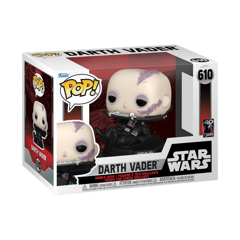 Star Wars: RotJ 40th Vader (unmasked) Pop! Vinyl Figure