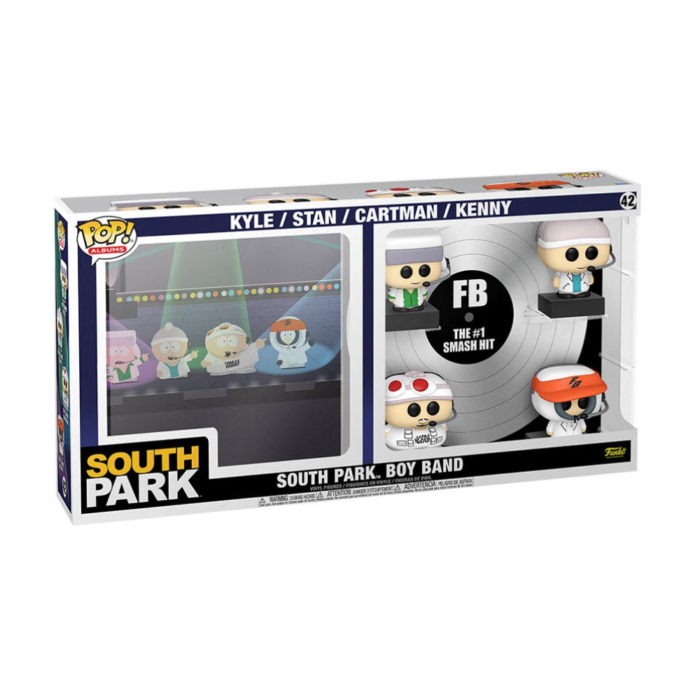 South Park Boy Band Deluxe Pop! Album Figure with Case