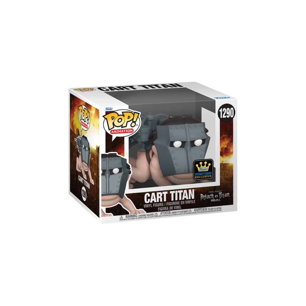 Attack on Titan Cart Titan 6-Inch Pop! Vinyl Figure - Specialty Series