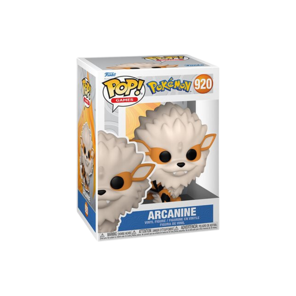 Pokemon Arcanine Pop! Vinyl Figure #920