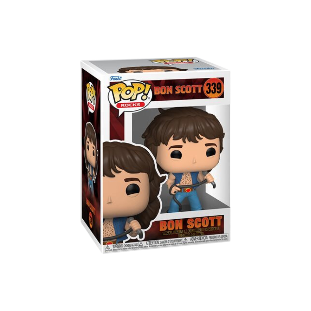 AC/DC Bon Scott Pop! Vinyl Figure #339