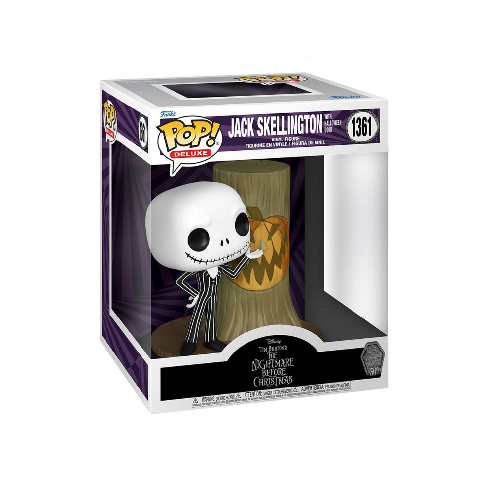 The Nightmare Before Christmas 30th Anniversary Jack with Halloween Door Deluxe Funko Pop! Vinyl Figure #1361