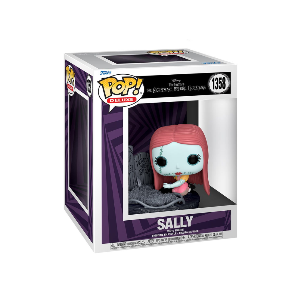 The Nightmare Before Christmas 30th Anniversary Sally with Gravestone Deluxe Funko Pop! Vinyl Figure #1358
