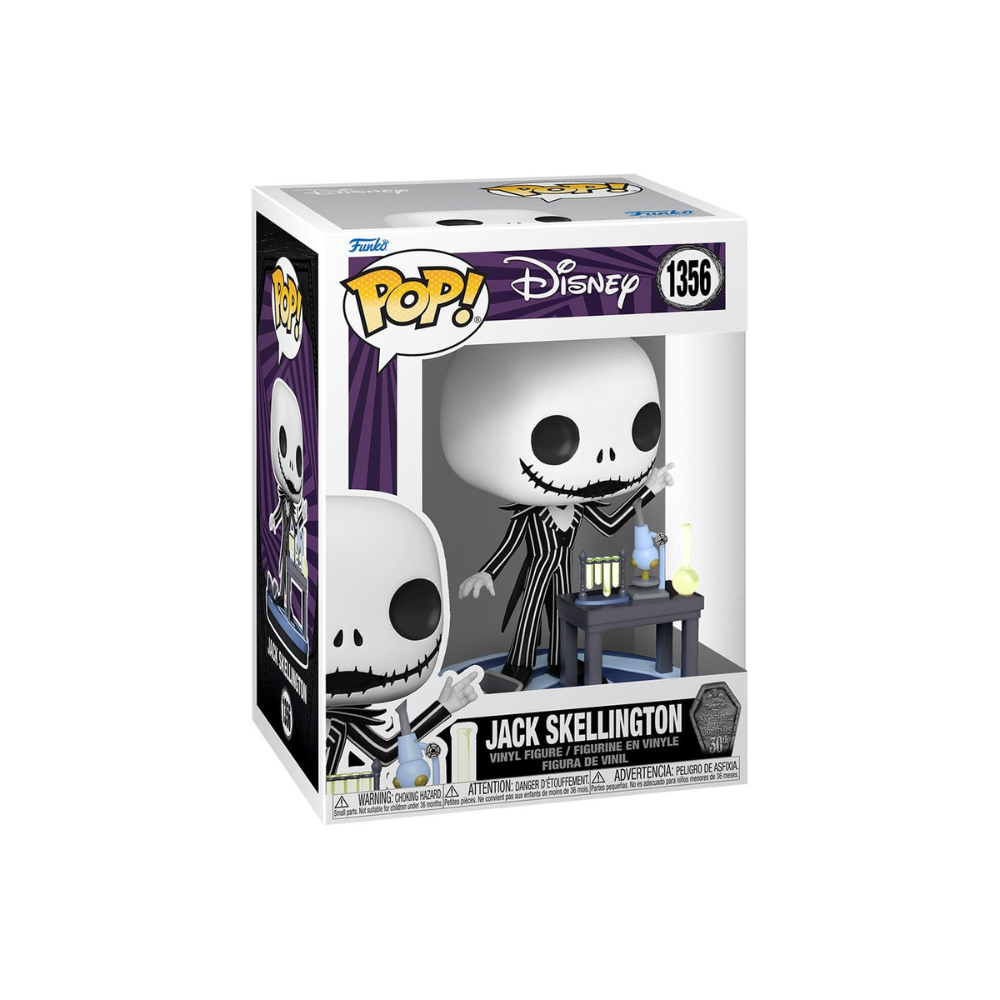 The Nightmare Before Christmas 30th Anniversary Jack Skellington (Lab) Funko Pop! Vinyl Figure #1356