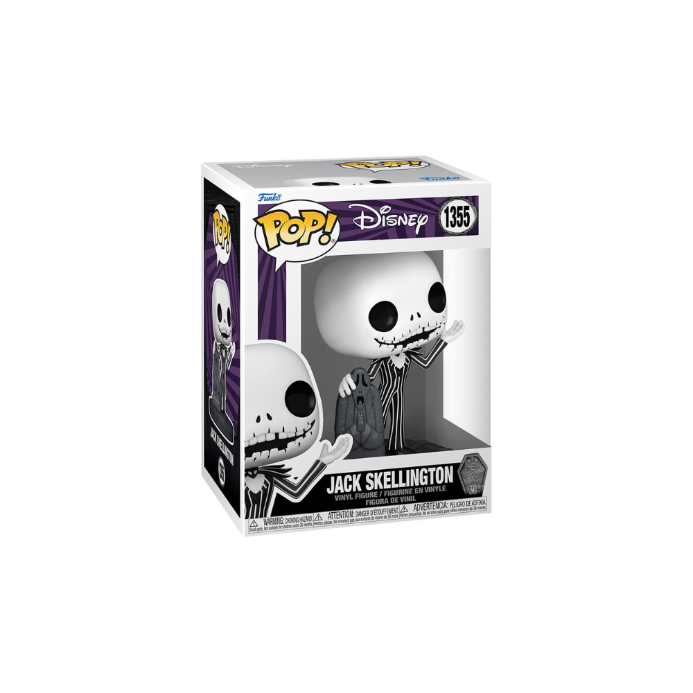 The Nightmare Before Christmas 30th Anniversary Jack Skellington with Gravestone Funko Pop! Vinyl Figure #1355