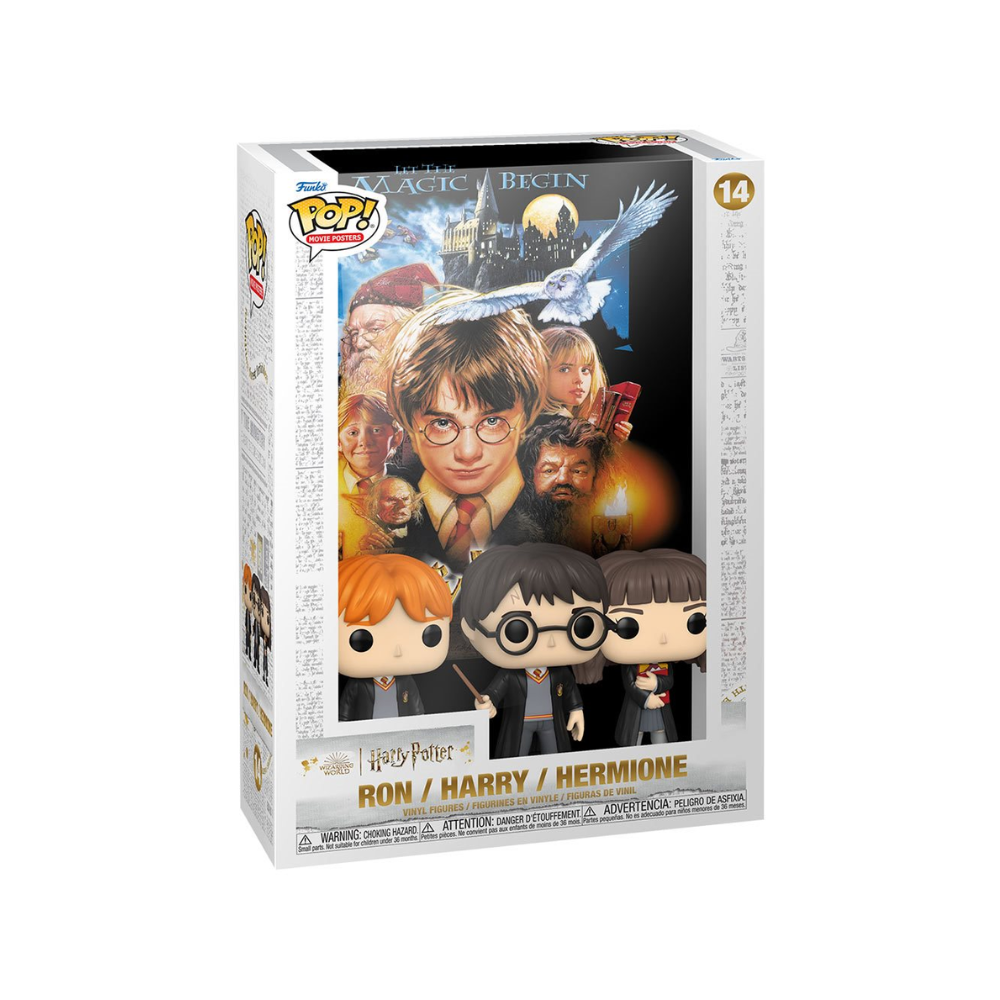 Harry Potter and the Sorcerer's Stone Pop! Movie Poster with Case
