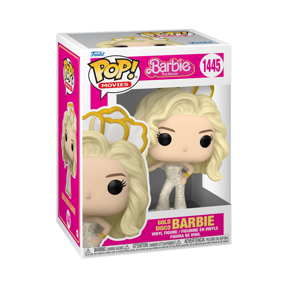 Barbie The Movie Gold Disco Barbie Pop! Vinyl Figure #1445