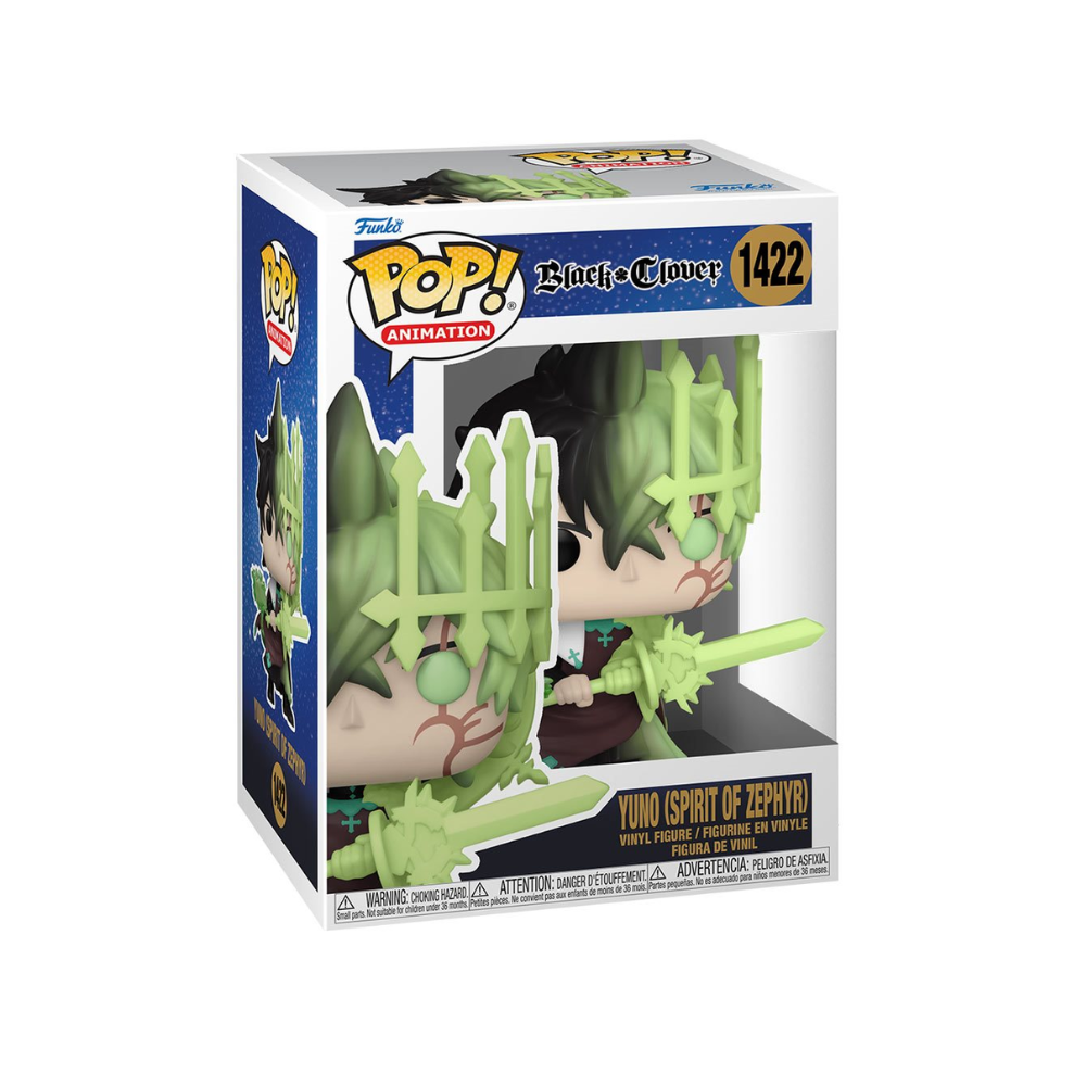 Black Clover Yuno (Spirit of Zephyr) Funko Pop! Vinyl Figure #1422