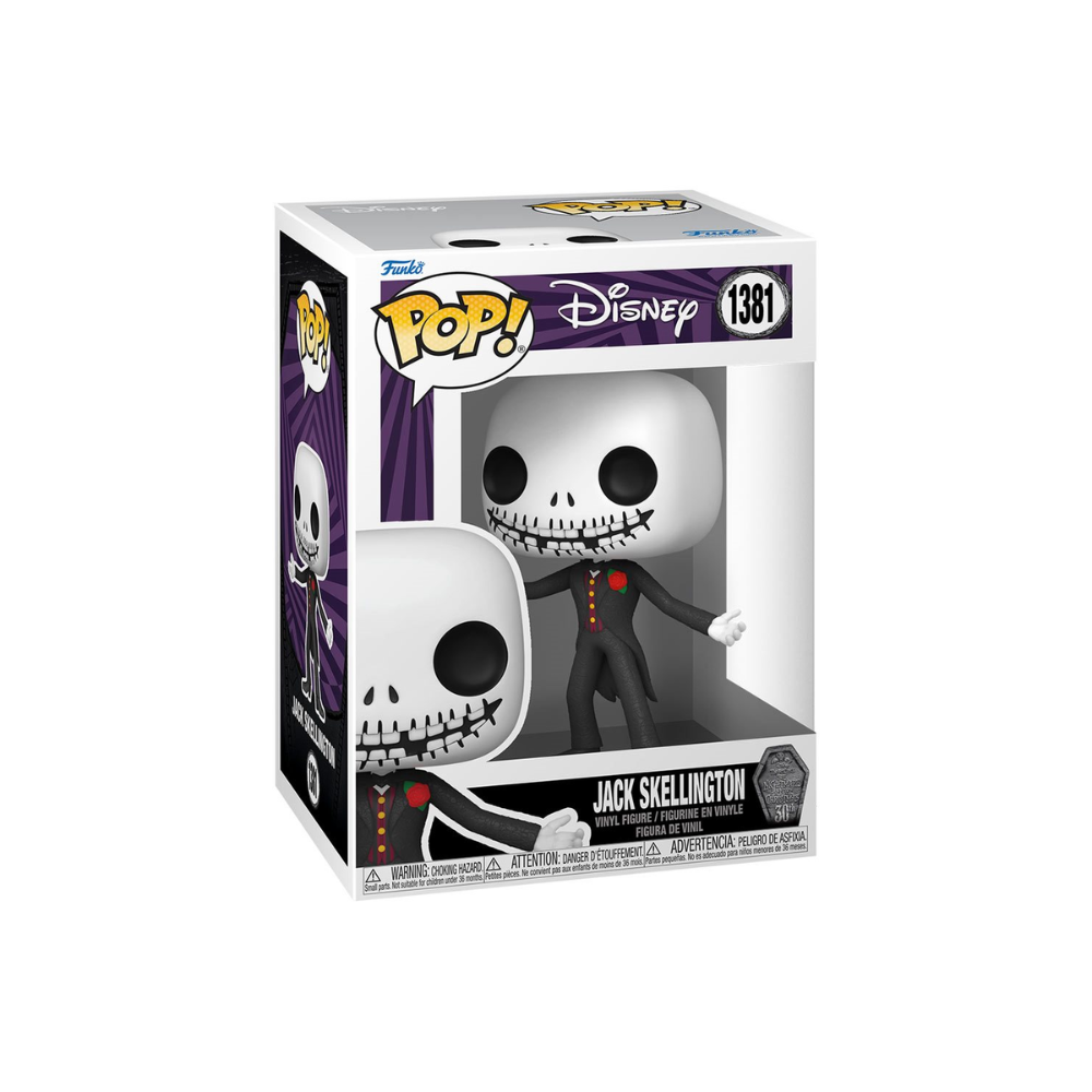 The Nightmare Before Christmas 30th Anniversary Jack Skellington Funko Pop! Vinyl Figure #1381