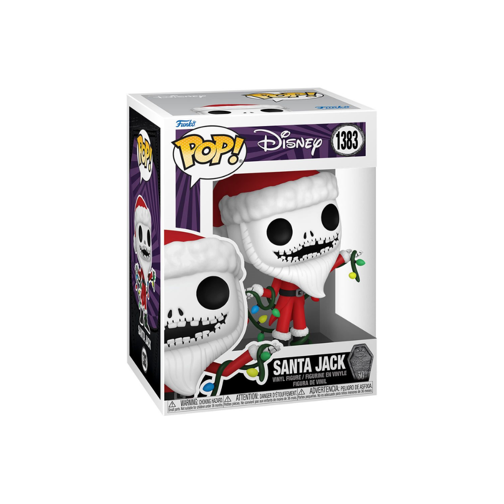 The Nightmare Before Christmas 30th Anniversary Santa Jack Funko Pop! Vinyl Figure #1383