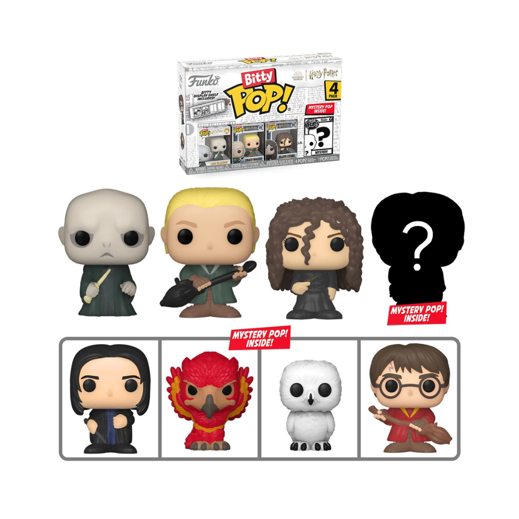 Harry Potter Voldemort Funko Bitty Pop! Mini-Figure 4-Pack