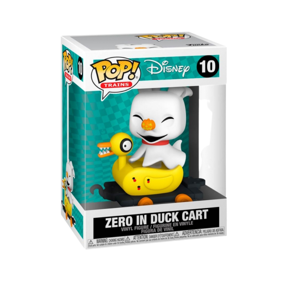 Nightmare Before Christmas Zero in Duck Cart Pop! Train