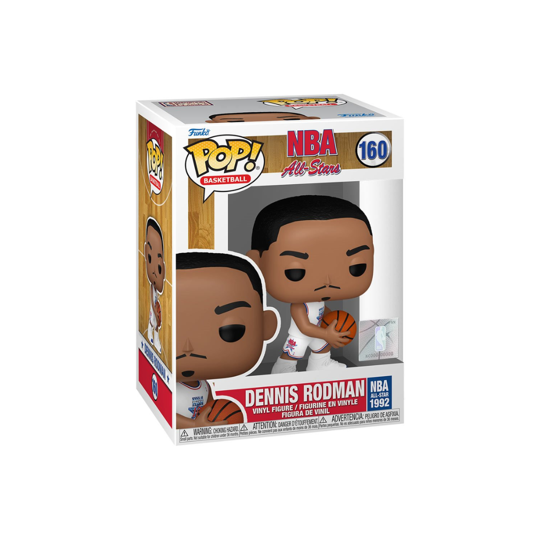 NBA: All-Stars Dennis Rodman (1992) Funko Pop! Vinyl Figure #160