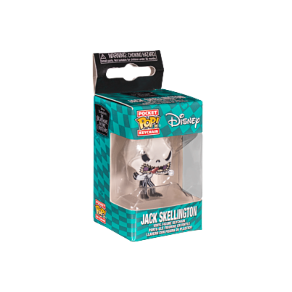 NBX Jack Scary Face Pocket Pop! Key Chain