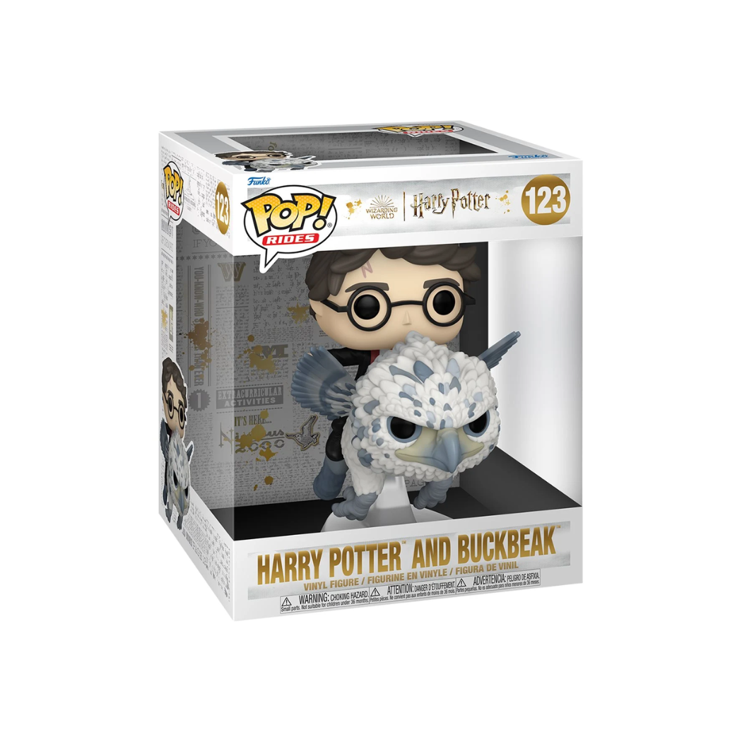Harry Potter and the Prisoner of Azkaban Harry Potter and Buckbeak Deluxe Funko Pop! Ride #123