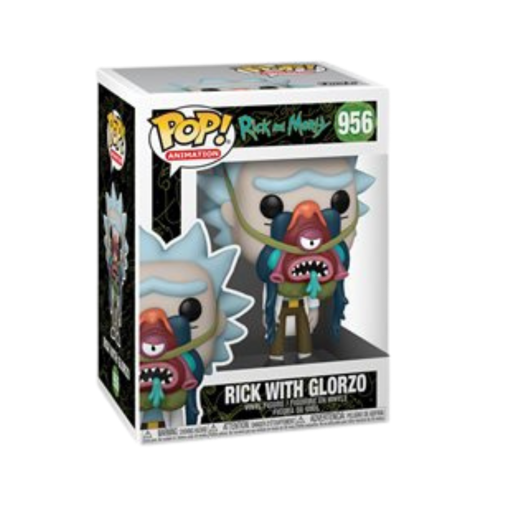 Rick and Morty Rick with Glorzo Pop!