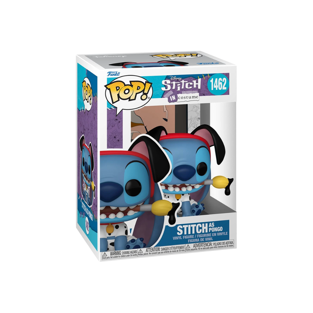 Lilo & Stitch Costume Stitch as Pongo Funko Pop! Vinyl Figure #1462