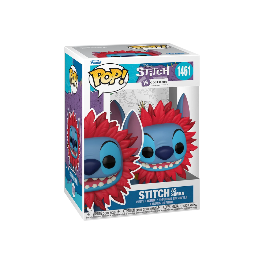 Lilo & Stitch Costume Stitch as Simba Funko Pop! Vinyl Figure #1461