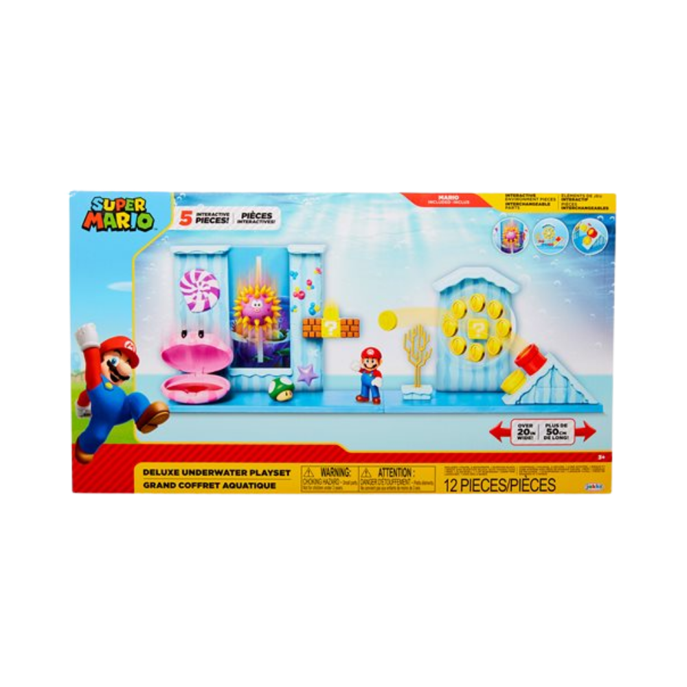 Nintendo 2 1/2-Inch Deluxe Underwater Playset