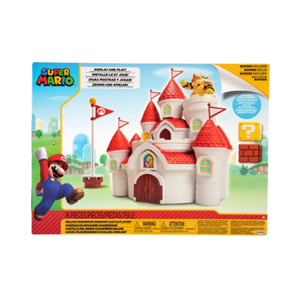 Nintendo Mushroom Kingdom Castle Playset