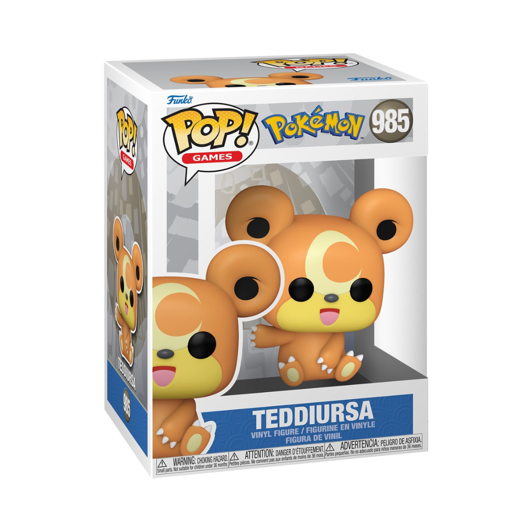 Pokemon Teddiursa Funko Pop! Vinyl Figure #985