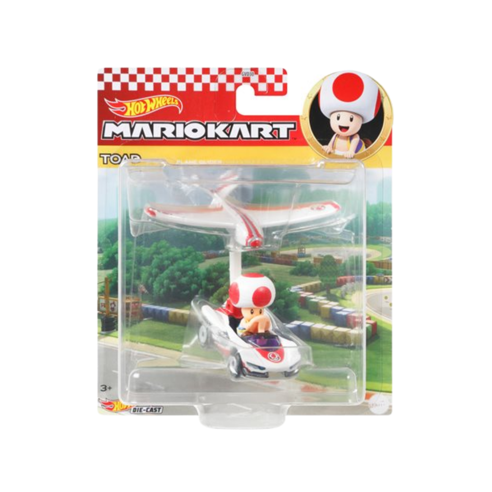 Mario Kart Hot Wheels Gliders Toad