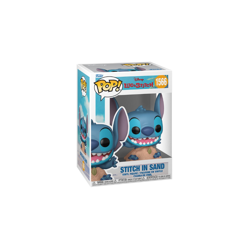 Lilo & Stitch Stitch in Sand Funko Pop! Vinyl Figure #1566