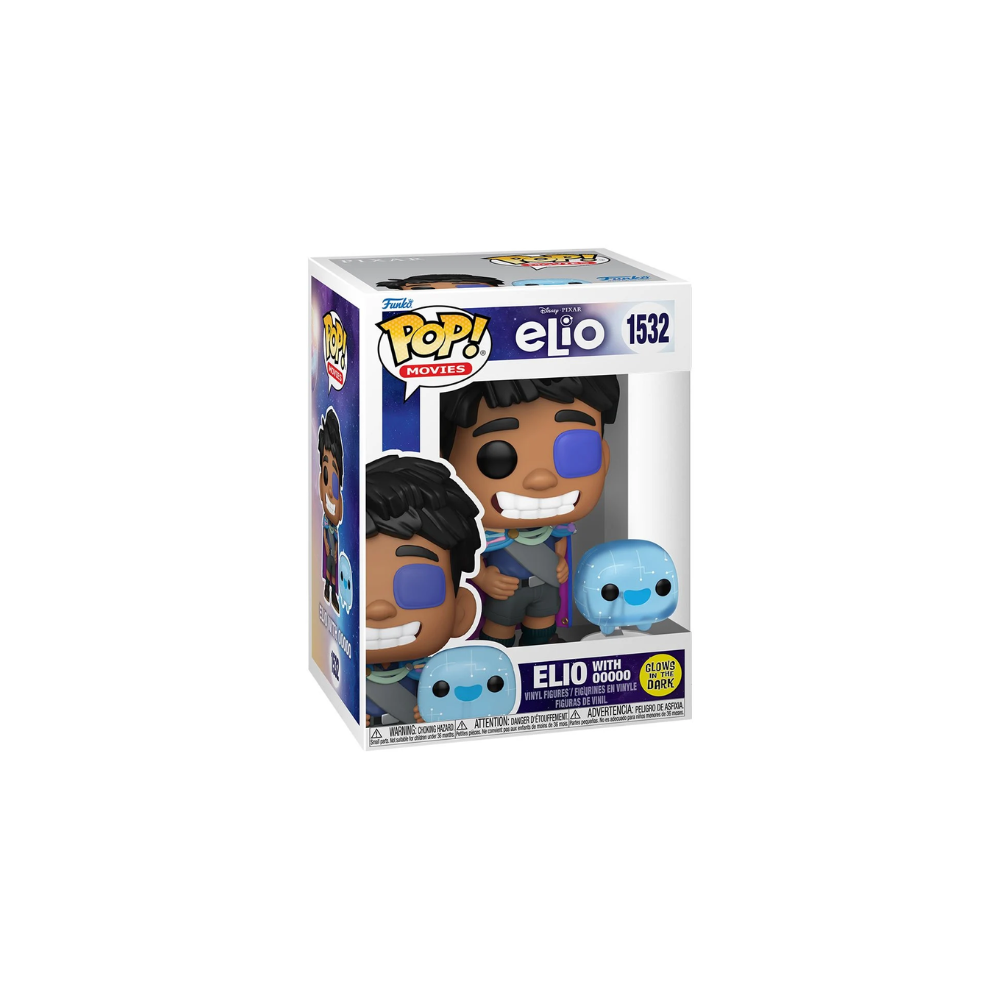 Elio with 00000 Glow-in-the-Dark Funko Pop! Vinyl Figure and Buddy #1532