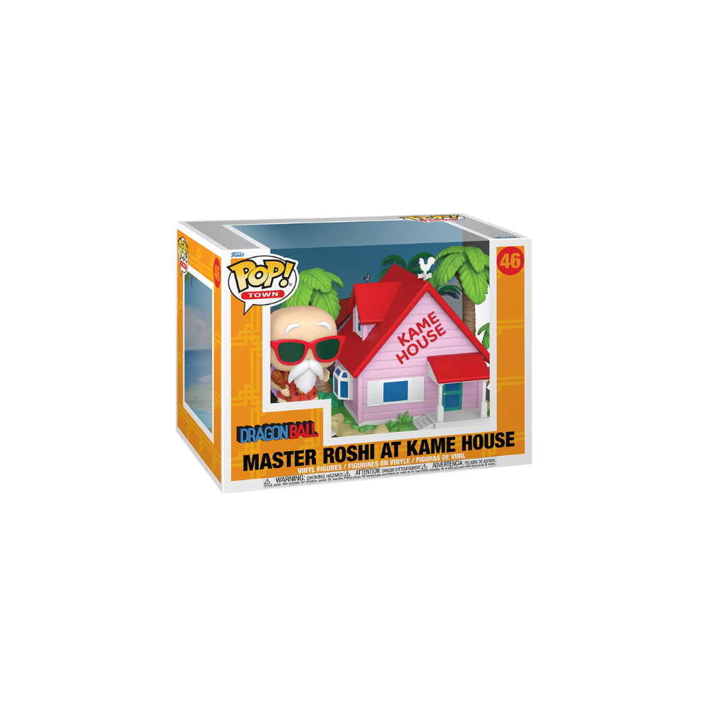Dragon Ball Master Roshi with Kame House Funko Pop! Town #46