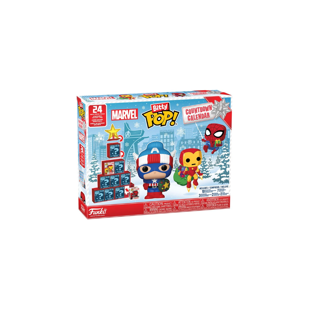 Marvel Comics Funko Bitty Pop! Mini-Figure 24-Day Countdown Calendar
