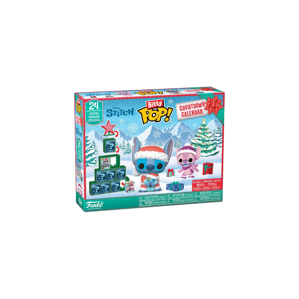 Lilo & Stitch Holiday Funko Bitty Pop! Mini-Figure 24-Day Countdown Calendar