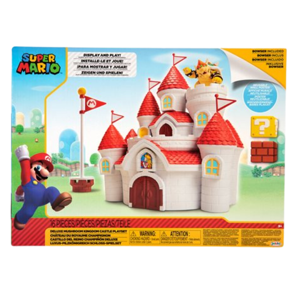 Nintendo Mushroom Kingdom Castle Playset
