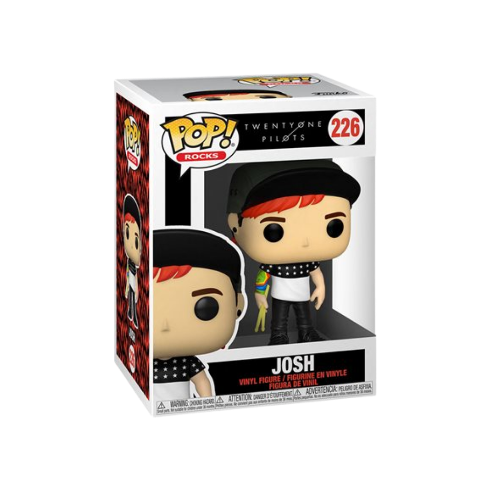 Twenty One Pilots Joshua Dun Stressed Out Pop! Vinyl Figure