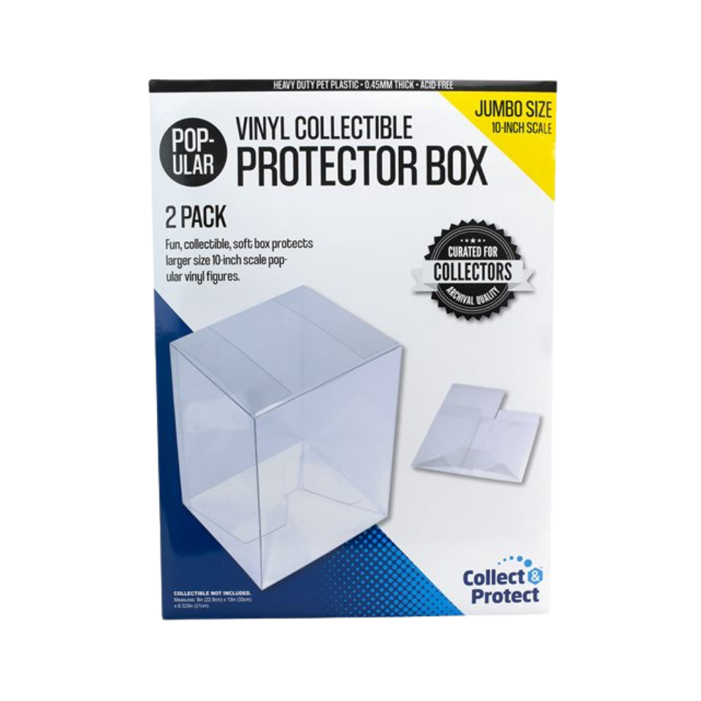 Entertainment Earth Vinyl Collectible Protector Box 2-Pack 10 Pulgadas