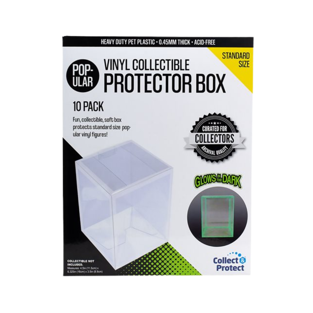 Entertainment Earth Vinyl Protector Glow-in-the-Dark 10-Pack
