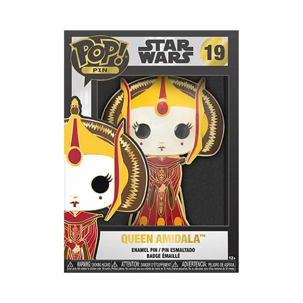 Star Wars Queen Amidala Large Enamel Pop! Pin