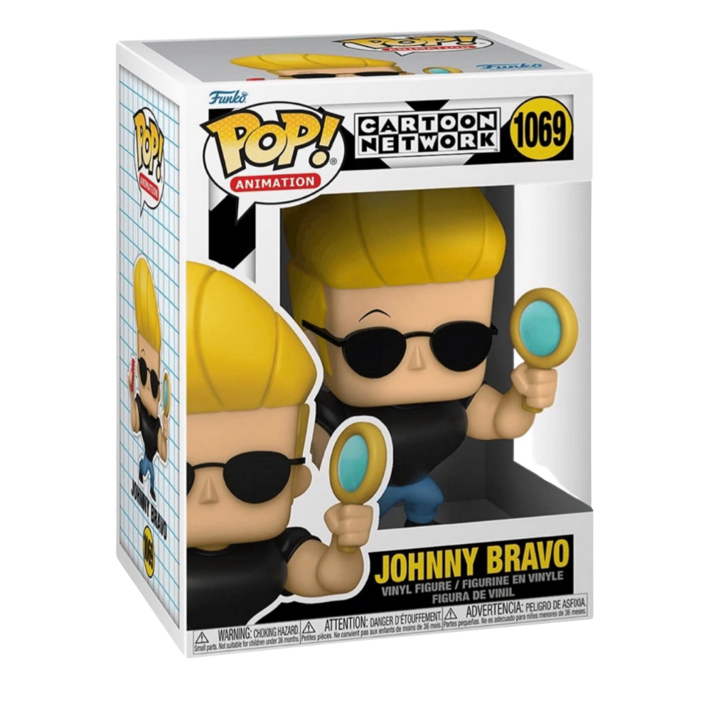 Johnny Bravo with Mirror and Comb Pop! Vinyl Figure