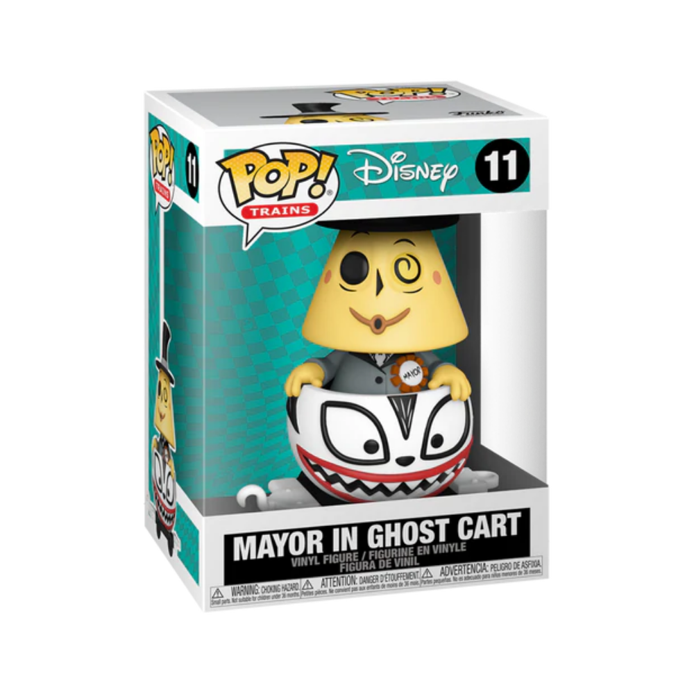 Nightmare Before Christmas Mayor in Ghost Cart Pop! Train