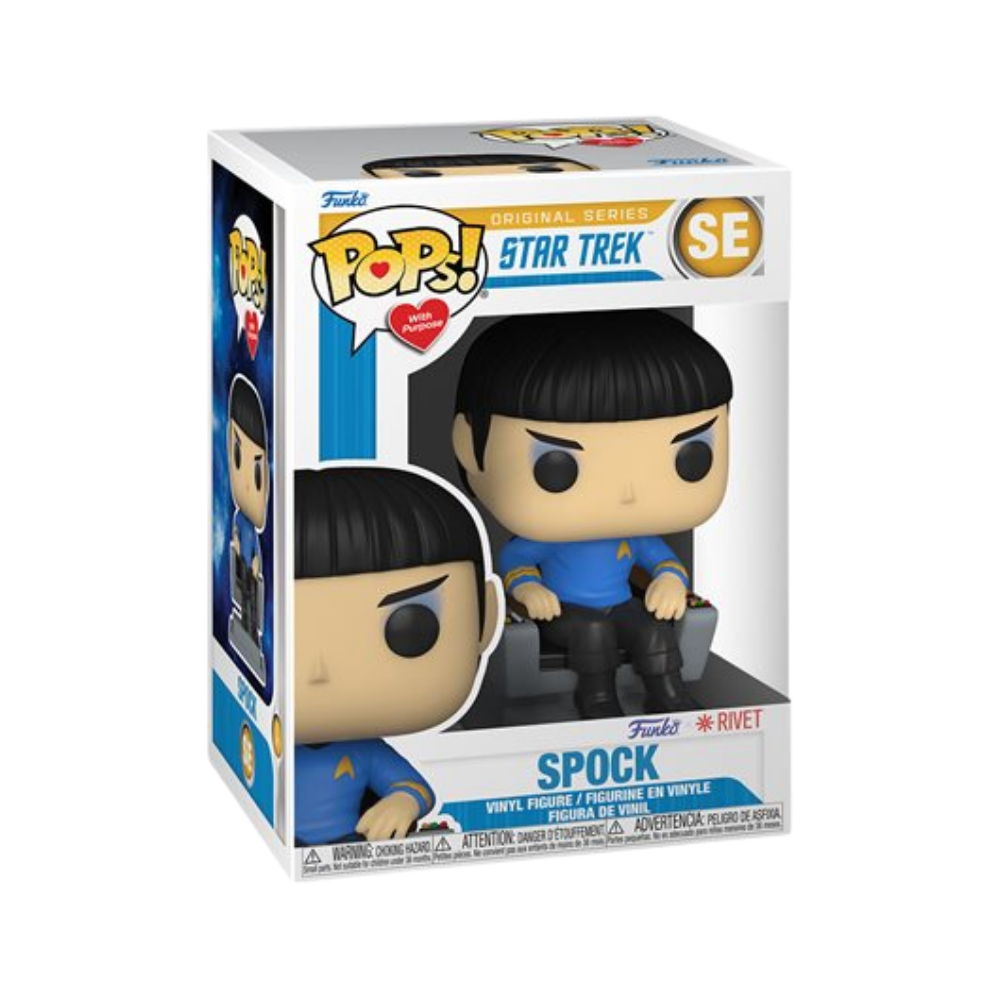 Star Trek Spock in Chair PWP Youthtrust Pop! Vinyl Figure