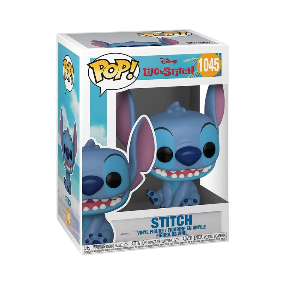 Lilo & Stitch Smiling Seated Stitch Pop! Vinyl Figure