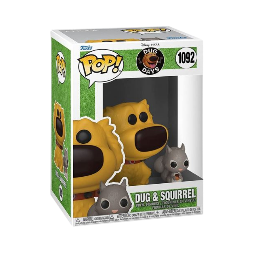 Dug Days Dug with Squirrel Pop! Vinyl Figure