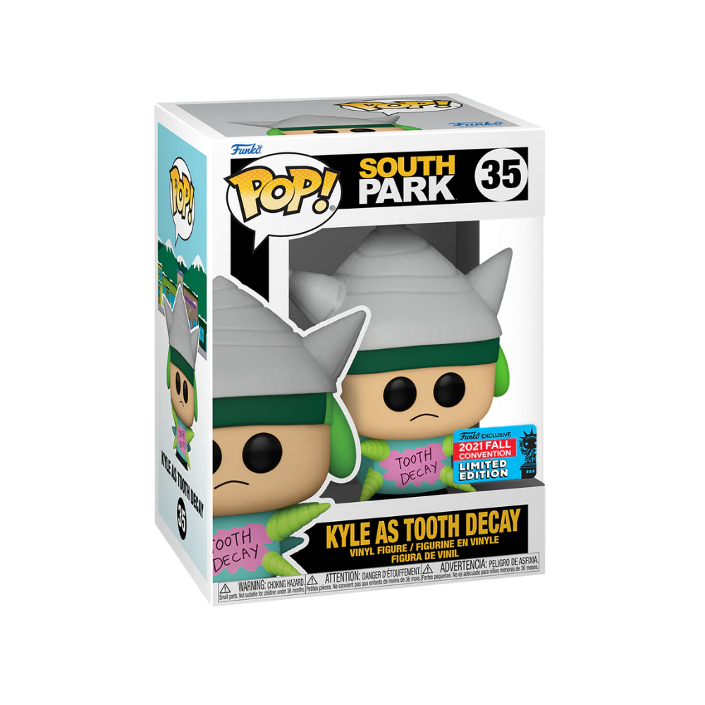South Park Kyle Tooth Decay Pop! Vinyl - 2021 Exclusive