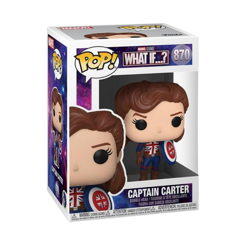 Marvel's What If Captain Carter Pop! Vinyl Figure