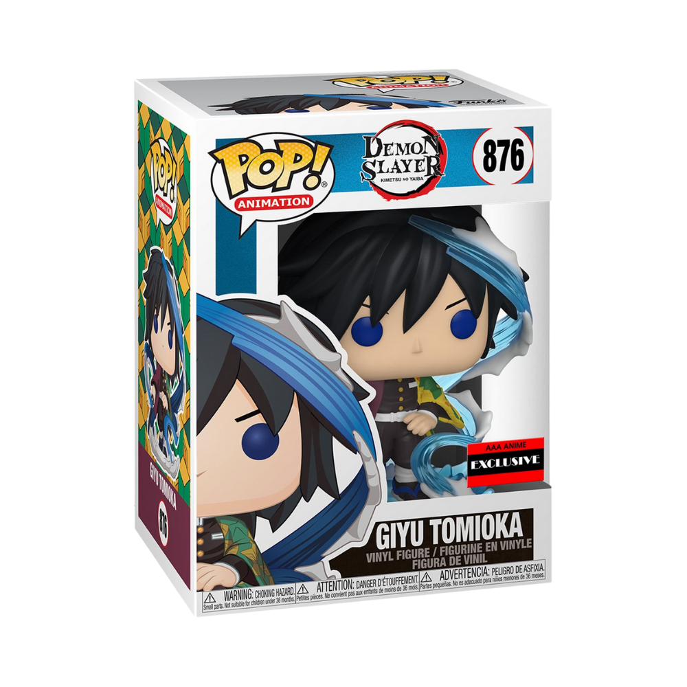 Demon Slayer Giyu Pop! Vinyl Figure - AAA Anime Exclusive